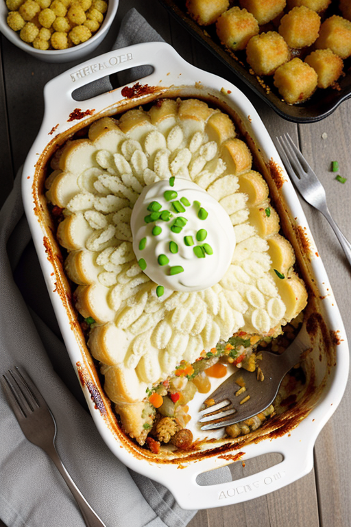 shepherd's pie with tater tots