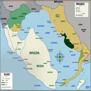 brazil map