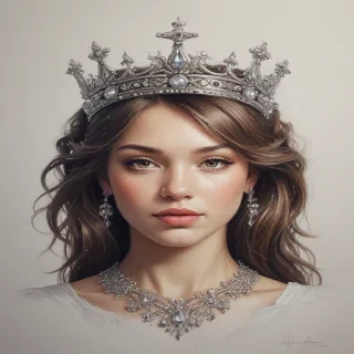 crown drawing