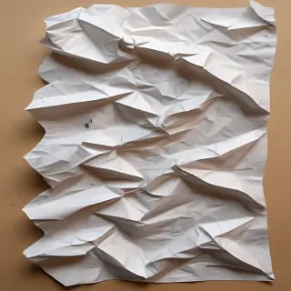 crumpled paper overlay