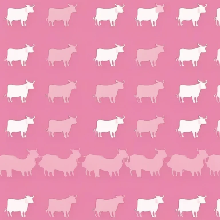 pink cow print wallpaper