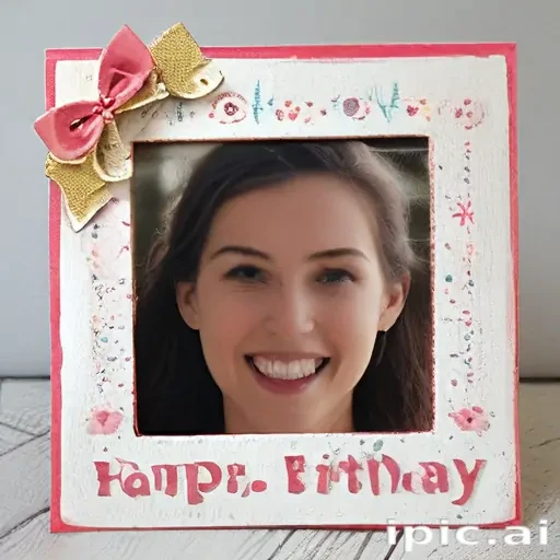 birthday frame