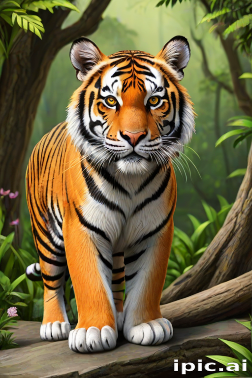 tiger cartoon tiger