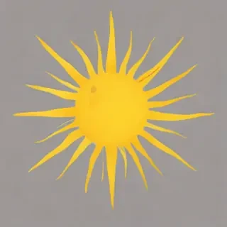 sun clipart transparent background
