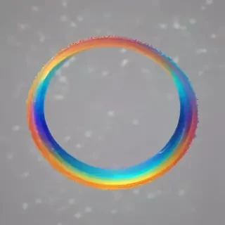 rainbow transparent background