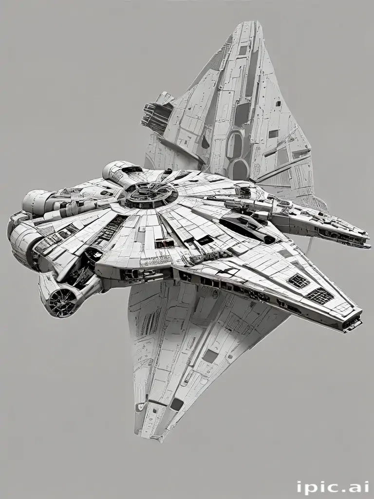 millennium falcon clip art