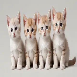 kittens transparent background