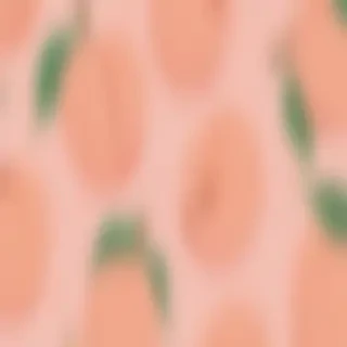 peach aesthetic wallpaper