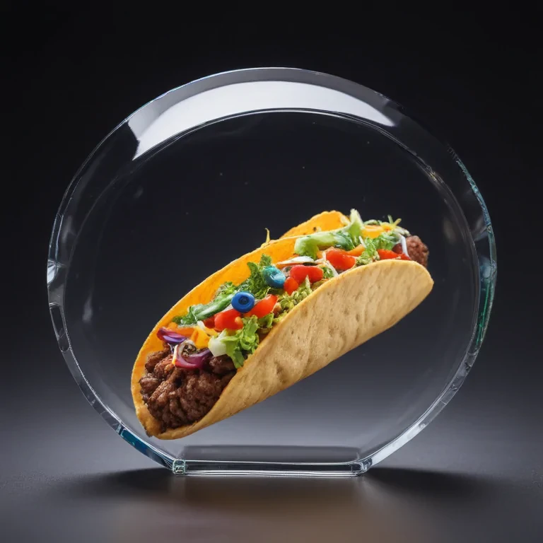 transparent taco