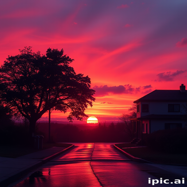 aesthetic wallpaper sunset