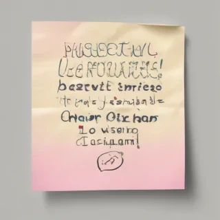 aesthetic cute sticky note png