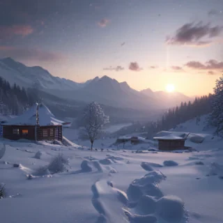 snowing png