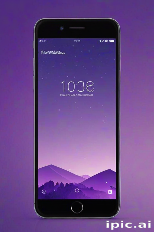 purple lockscreen