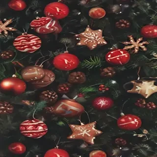 christmas aesthetic background