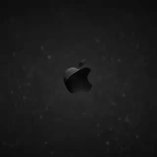 black ios wallpaper