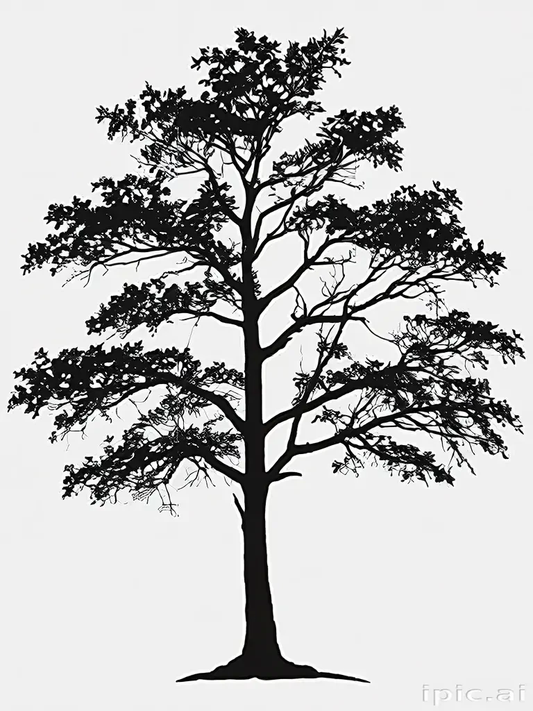 tree png silhouette