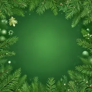 christmas background green