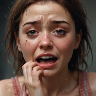 picture of someone crying
