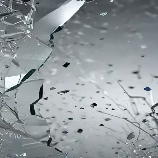 wallpaper broken glass