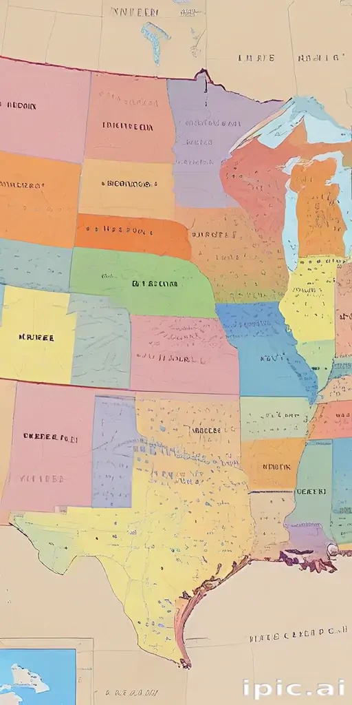 show me a map of the united states