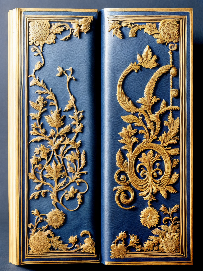 Bookbinding Pretty Very ornate book binding