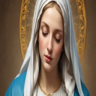 virgin mary clip art
