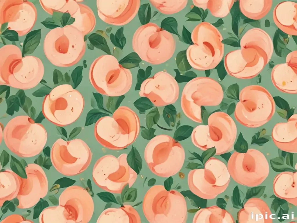 cute peach background