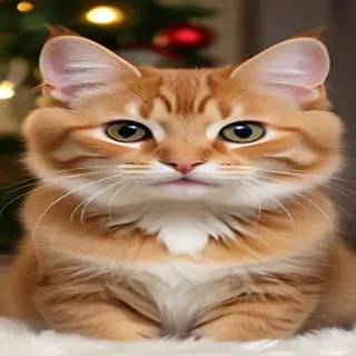christmas images cats