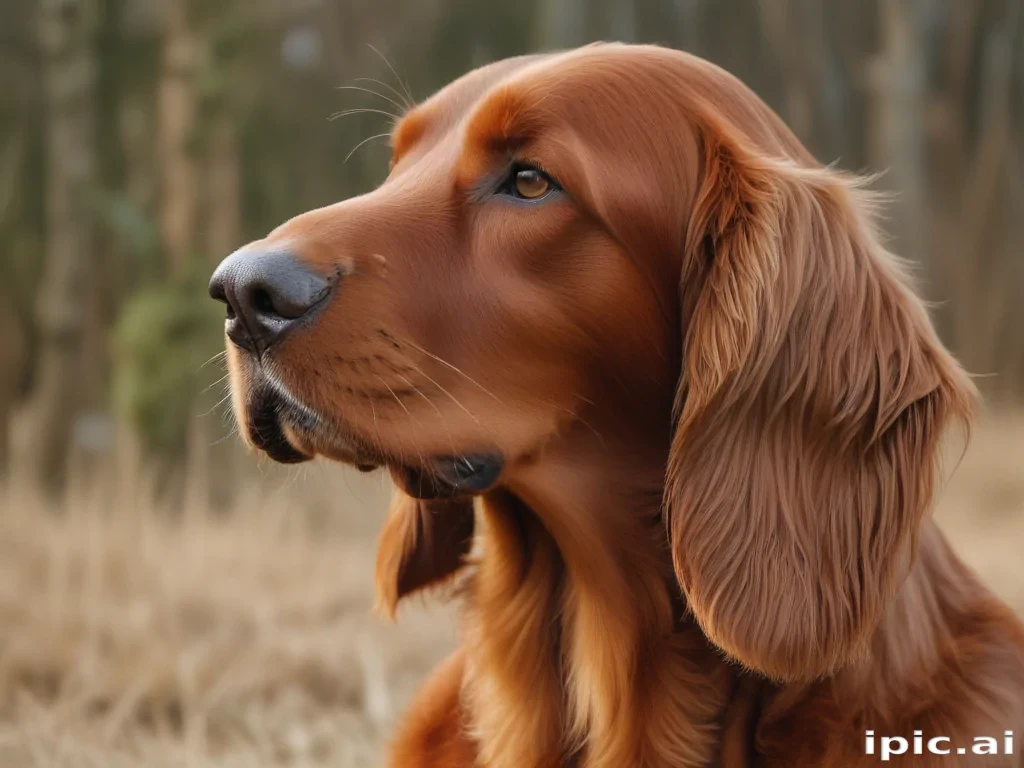 irish setter dog breed