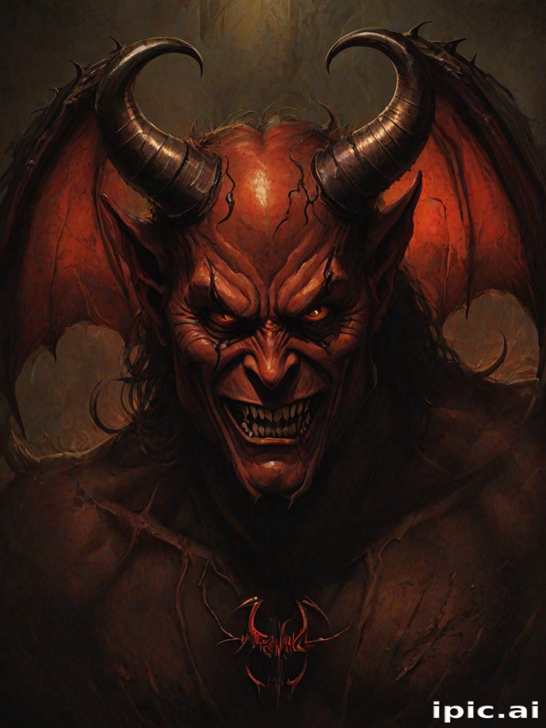 wallpaper of the devil