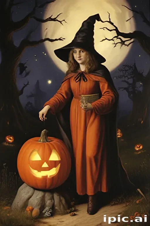 public domain images halloween