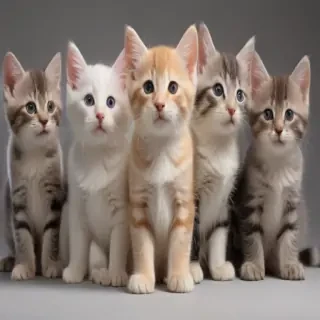 kittens transparent background