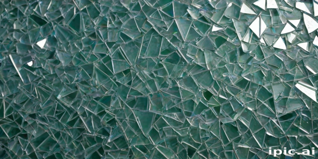 broken glass texture
