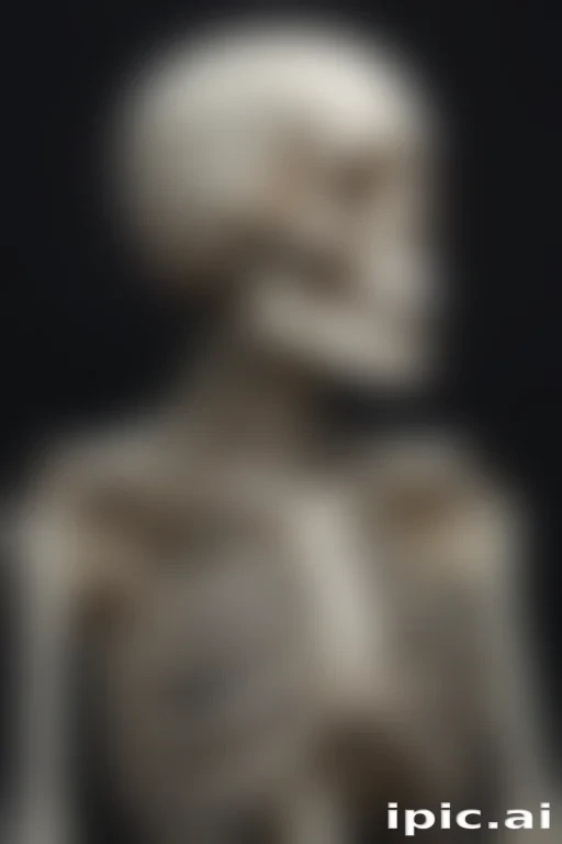 creative skeleton drawing art