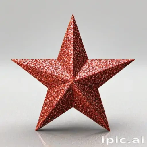 glitter star png