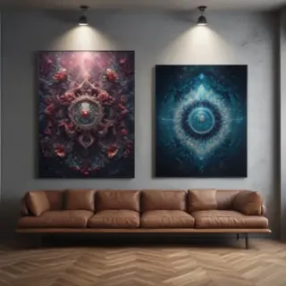 wall art mock ups