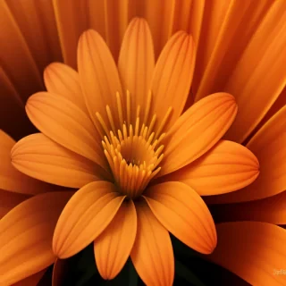 orange flower background