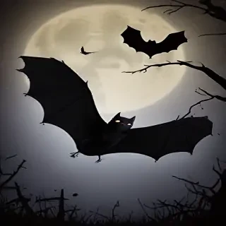 images of halloween bats