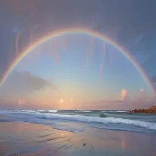 rainbow pastel