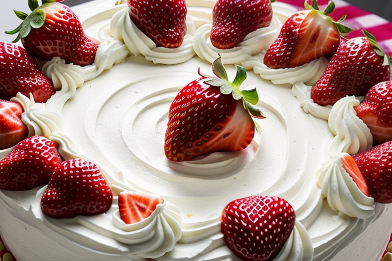 how to make a strawberry filling for cake