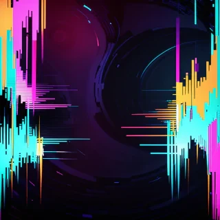 glitch background