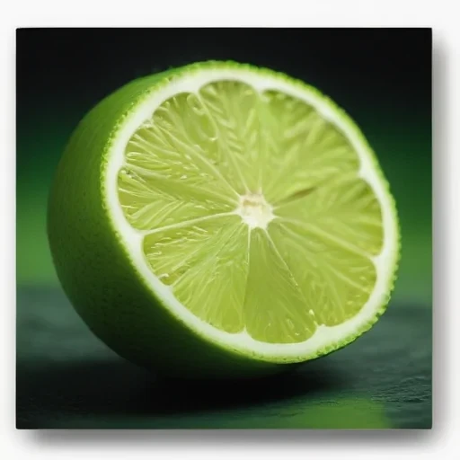 lime green background