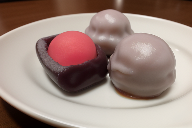 red bean mochi ice cream