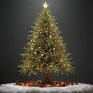 christmas tree transparent
