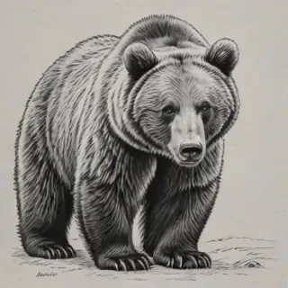drawings of bears