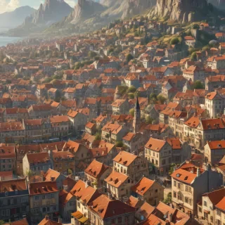 town background