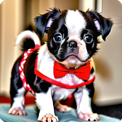 boston terrier pekingese mix