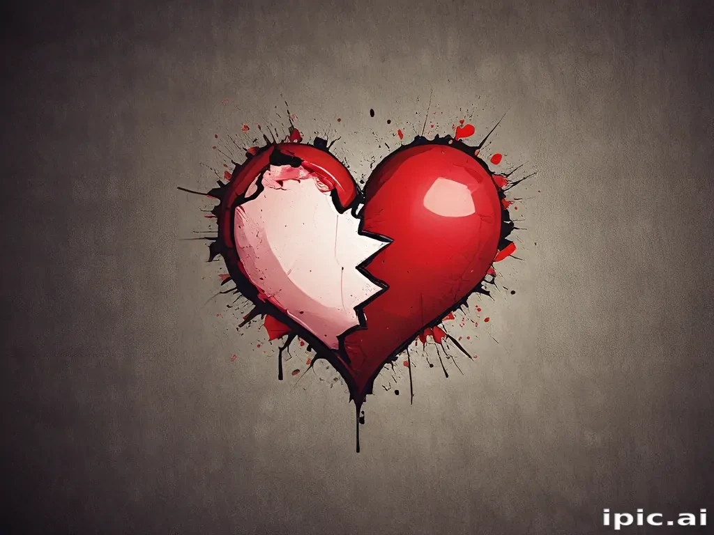 heart broke wallpaper