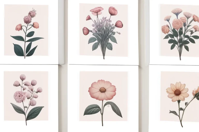 aesthetic flower drawings