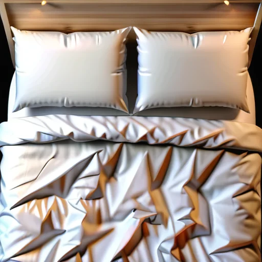 bed top view